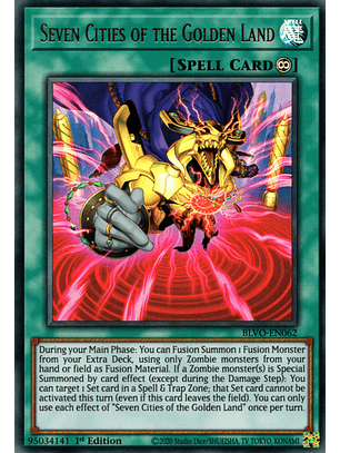 Seven Cities of the Golden Land - BLVO-EN062 - Ultra Rare