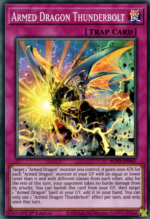 Armed Dragon Thunderbolt - BLVO-EN067 - Super Rare