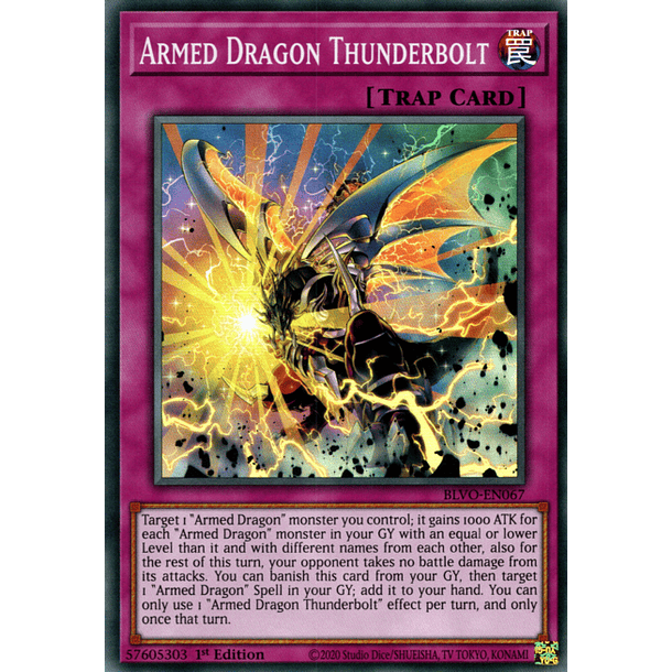 Armed Dragon Thunderbolt - BLVO-EN067 - Super Rare