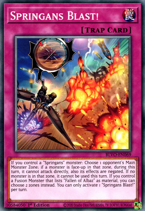 Springans Blast! - BLVO-EN069 - Common 