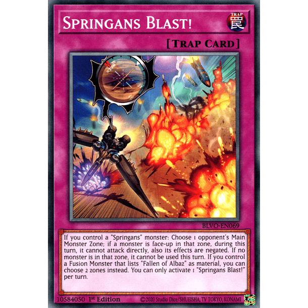Springans Blast! - BLVO-EN069 - Common 