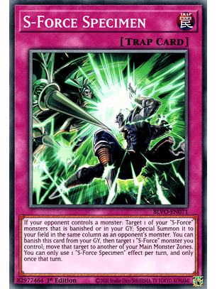 S-Force Specimen - BLVO-EN071 - Common 