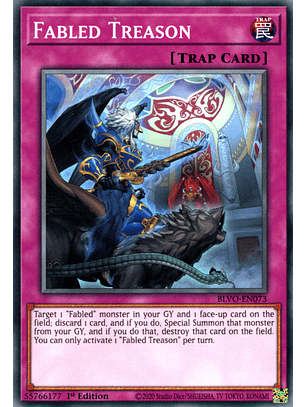 Fabled Treason - BLVO-EN073 - Common 