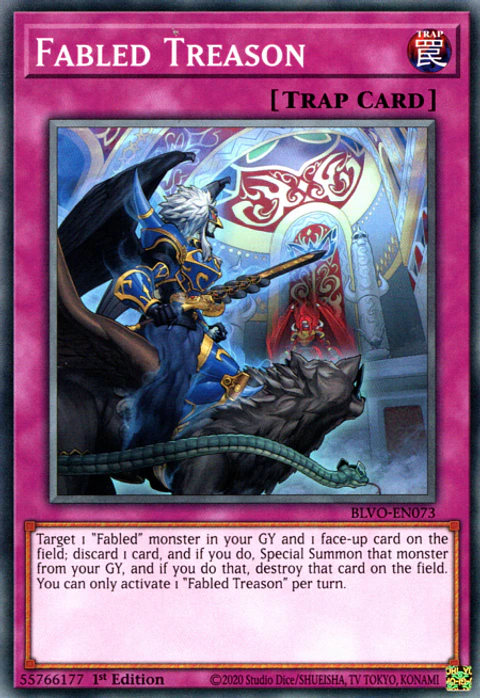 Fabled Treason - BLVO-EN073 - Common 