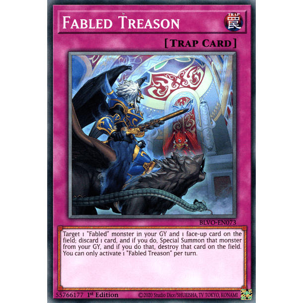 Fabled Treason - BLVO-EN073 - Common 