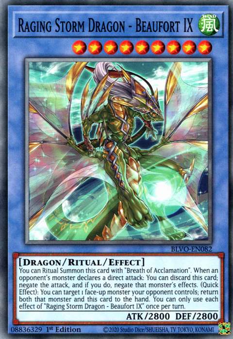 Raging Storm Dragon - Beaufort IX‎ - BLVO-EN082 - Common 