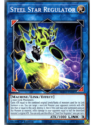 Steel Star Regulator - BLVO-EN085 - Common 