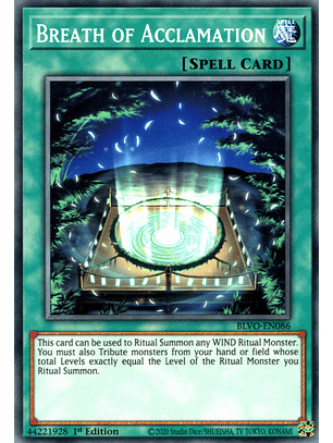 Breath of Acclamation‎‎ - BLVO-EN086 - Common