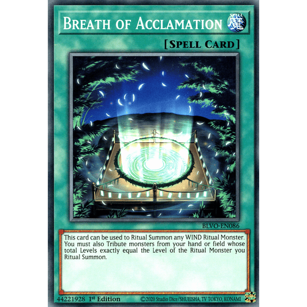 Breath of Acclamation‎‎ - BLVO-EN086 - Common