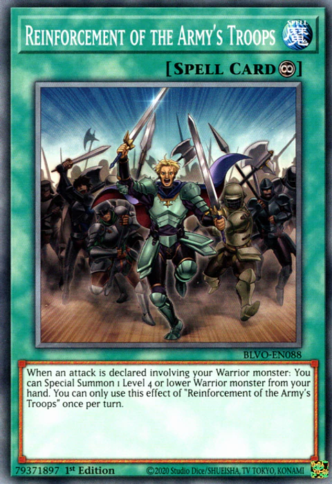 Reinforcement of the Army's Troops - BLVO-EN088 - Common 