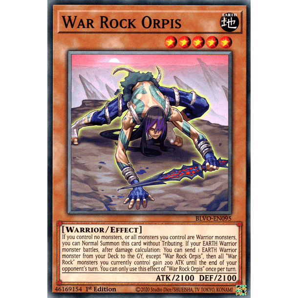 War Rock Orpis - BLVO-EN095 - Common 