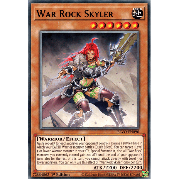 War Rock Skyler - BLVO-EN096 - Common 