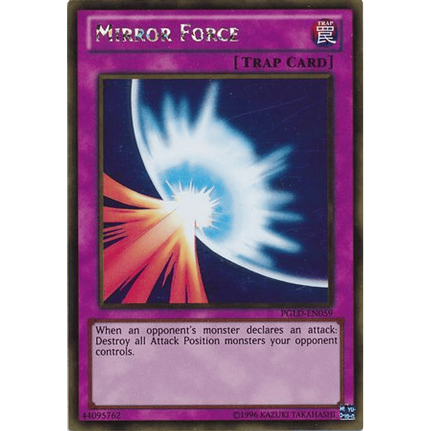 Mirror Force - PGLD-EN059 - Gold Rare