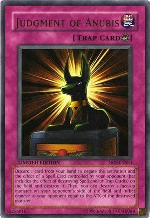 Judgment of Anubis - RDS-ENSE3 - Ultra Rare