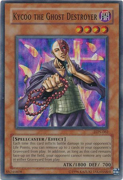 Kycoo the Ghost Destroyer - LON-062 - Super Rare