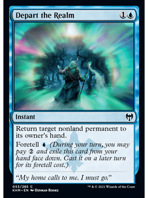 Depart the Realm - KHM - C 