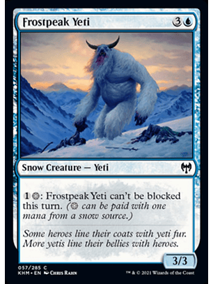 Frostpeak Yeti - KHM - C