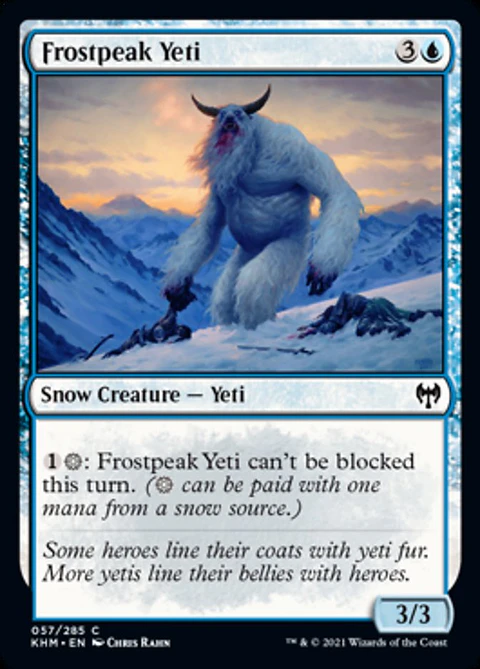 Frostpeak Yeti - KHM - C