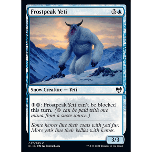 Frostpeak Yeti - KHM - C