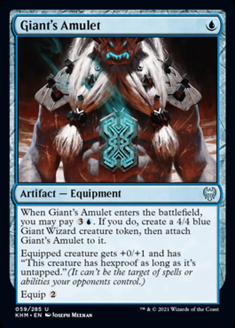 Giant's Amulet  - KHM - U 