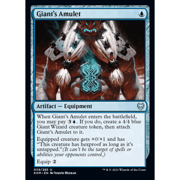 Giant's Amulet  - KHM - U 