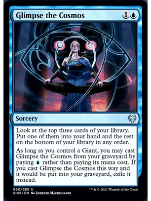 Glimpse the Cosmos - KHM - U