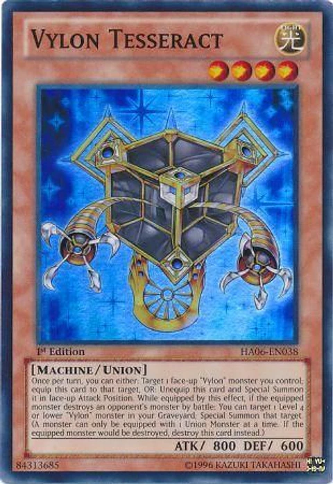 Vylon Tesseract - HA06-EN038 - Super Rare