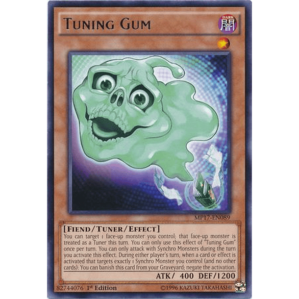 Tuning Gum - MP17-EN089 - Rare 