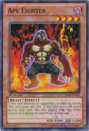 Ape Fighter - BP02-EN093 - Mosaic Rare  1