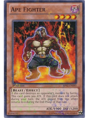 Ape Fighter - BP02-EN093 - Mosaic Rare 