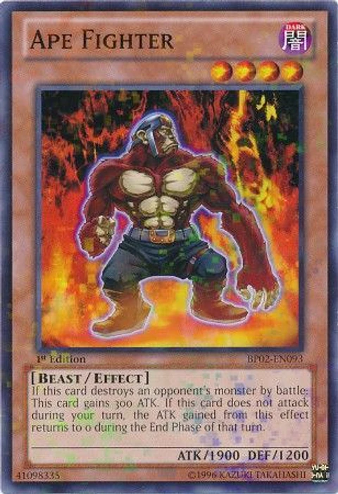 Ape Fighter - BP02-EN093 - Mosaic Rare 