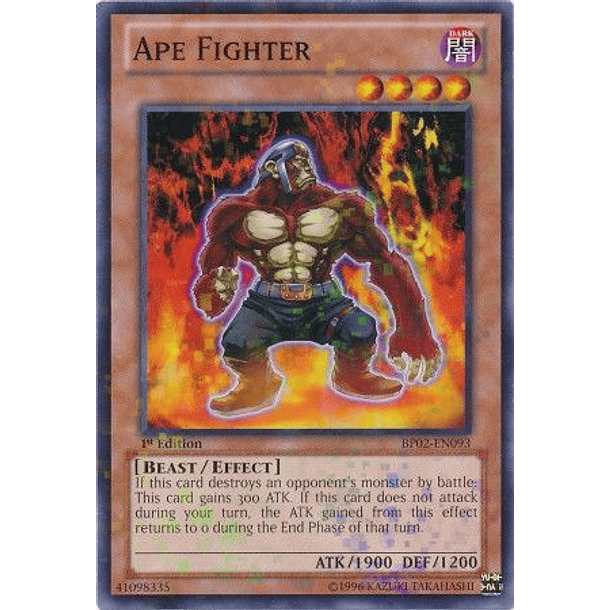 Ape Fighter - BP02-EN093 - Mosaic Rare 