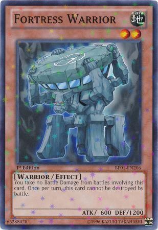 Fortress Warrior - BP01-EN206 - Starfoil Rare 1