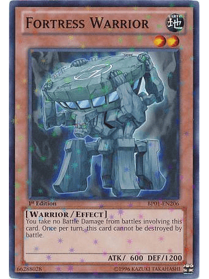 Fortress Warrior - BP01-EN206 - Starfoil Rare
