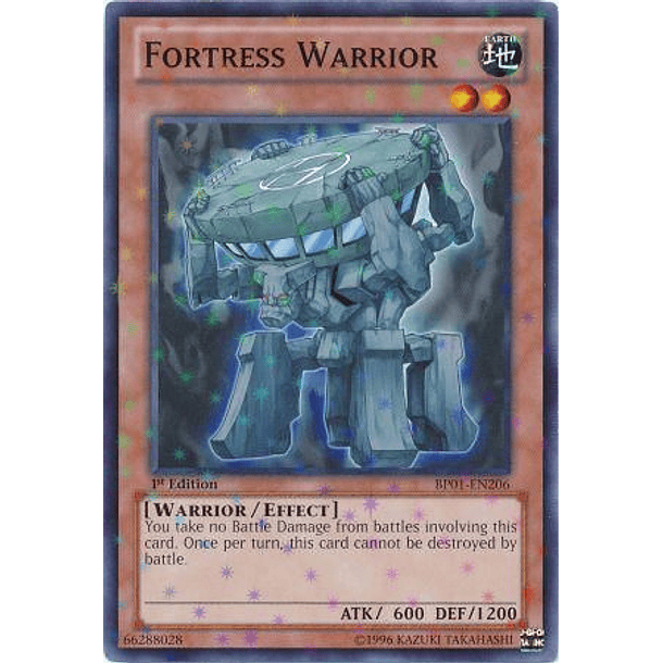 Fortress Warrior - BP01-EN206 - Starfoil Rare