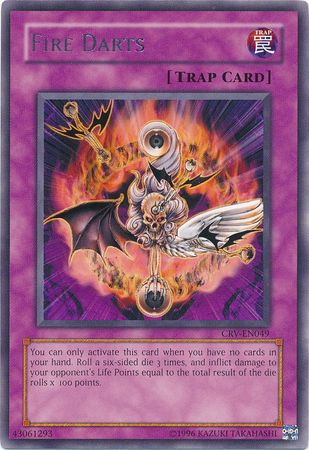 Fire Darts - CRV-EN049 - Rare  1