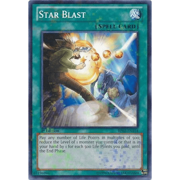 Star Blast - BP02-EN154 - Mosaic Rare