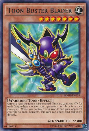 Toon Buster Blader - MP16-EN205 - Rare  1