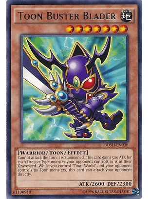 Toon Buster Blader - MP16-EN205 - Rare 