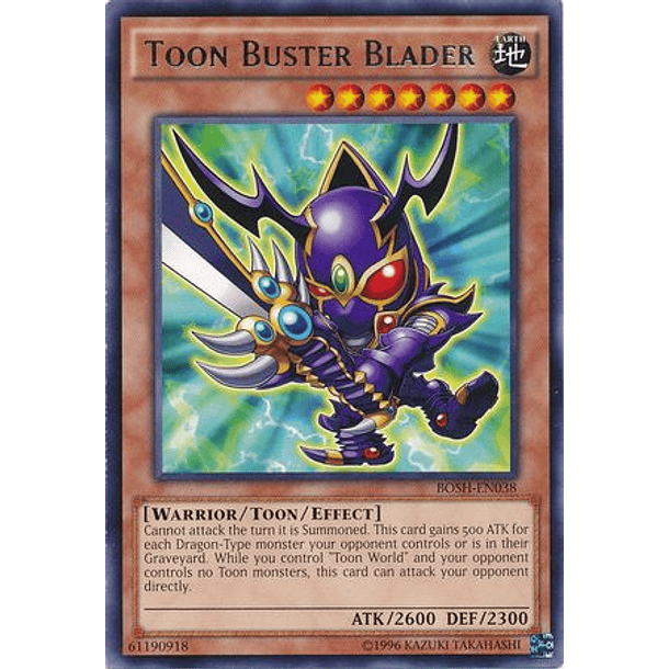 Toon Buster Blader - MP16-EN205 - Rare 