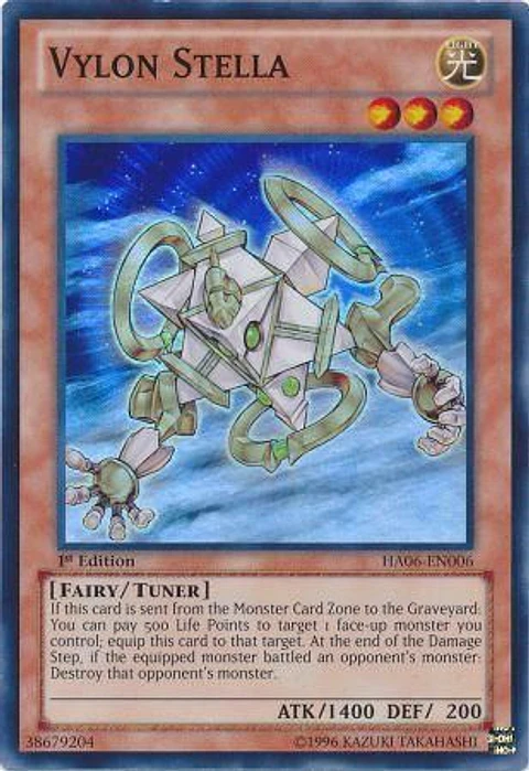 Vylon Stella - HA06-EN006 - Super Rare 