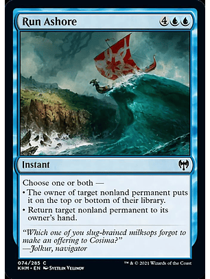 Run Ashore - KHM - C