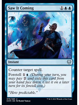 Saw It Coming - KHM - U 