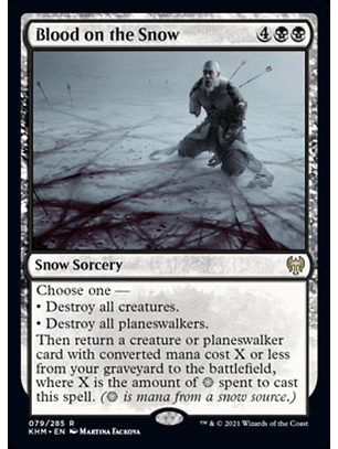 Blood on the Snow - KHM - R 