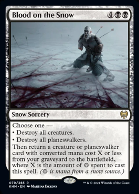 Blood on the Snow - KHM - R 