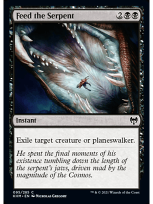 Feed the Serpent - KHM - C