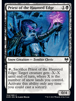 Priest of the Haunted Edge - KHM - C