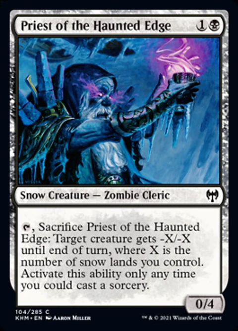 Priest of the Haunted Edge - KHM - C