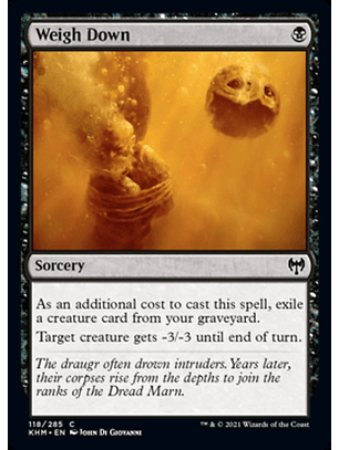 Weigh Down - KHM - C