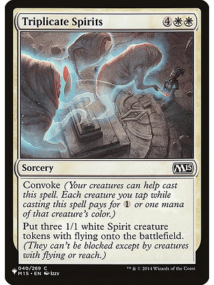 Triplicate Spirits - M15 - C